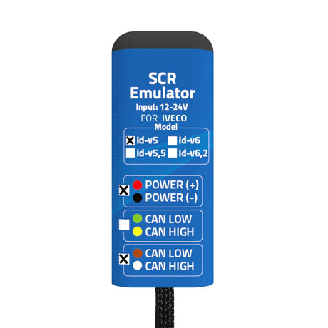 CAN-BUS EMULATOR Iveco AdBlue (SCR) Emulator Euro 5 Vrachtwagen