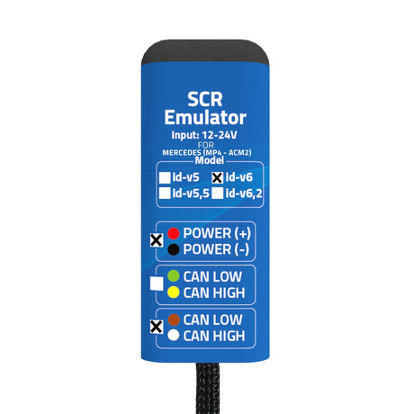 CAN-BUS EMULATOR Mercedes AdBlue (ACM2) Emulator Euro 6 Vrachtwagen