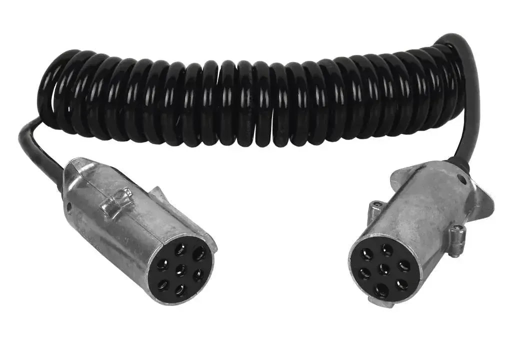 Cojali 7 broches Type-N (ISO 1185) câble spiral Remorque