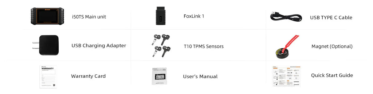 Foxwell Foxwell I50TS Auto Uitleesapparaat