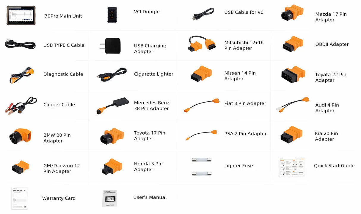 Foxwell Foxwell I70 Pro Auto Uitleesapparaat