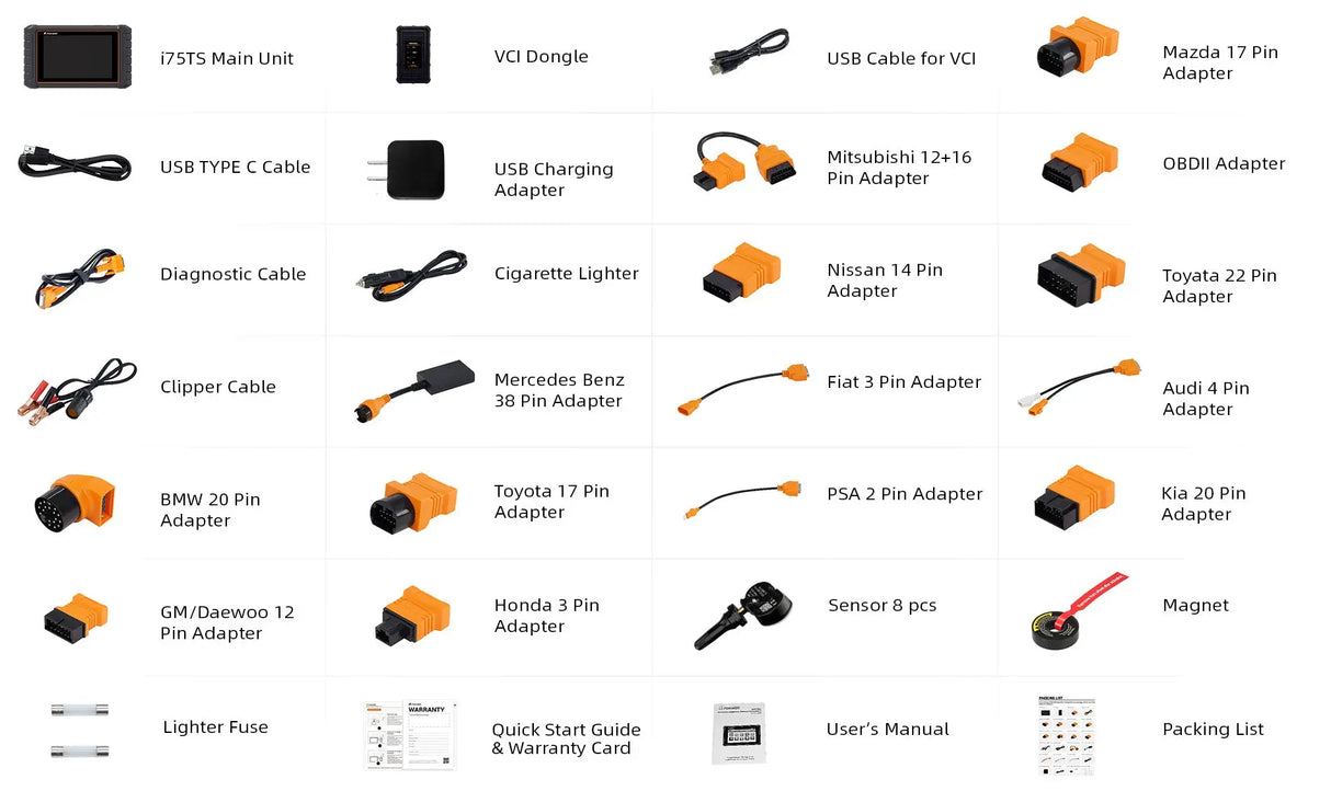 Foxwell Foxwell I75TS Auto Uitleesapparaat