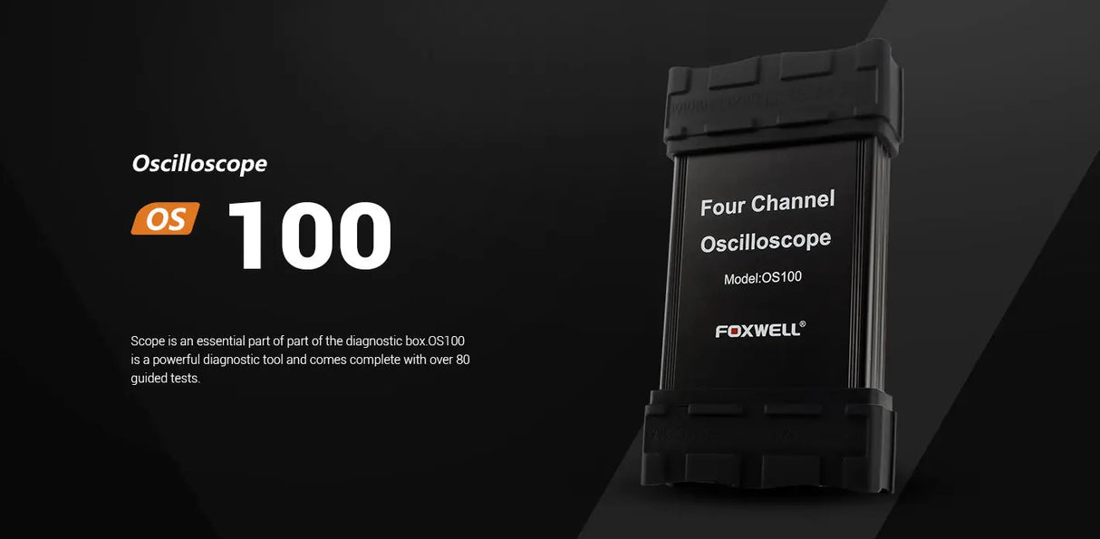 Foxwell Foxwell OS100 Oscilloscoop 4-Kanaals