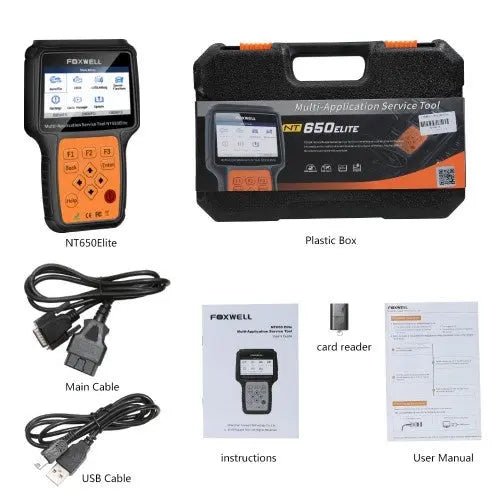Foxwell NT650 Elite Auto Uitleesapparaat