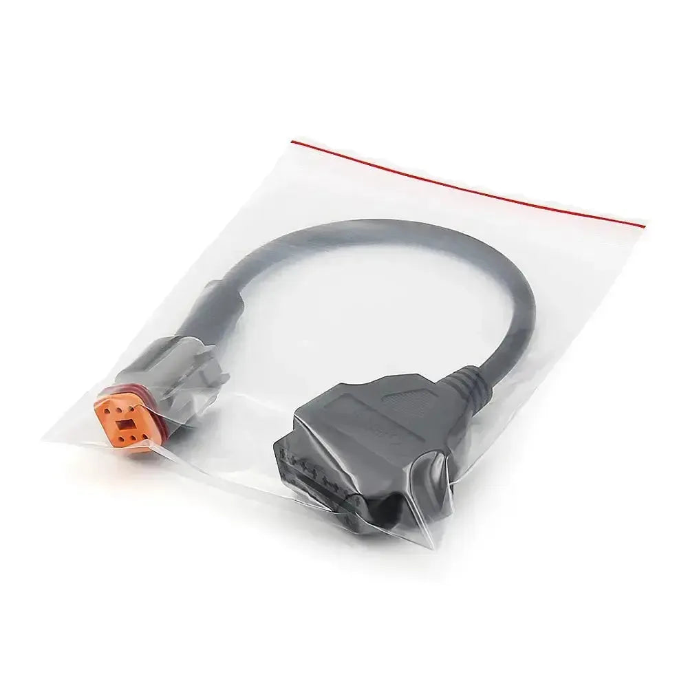 Câble adaptateur Harley-Davidson 6 broches vers 16 broches OBD2 – Moto