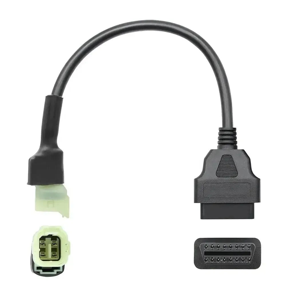 Câble adaptateur Honda 4 broches vers 16 broches OBD2 – Moto