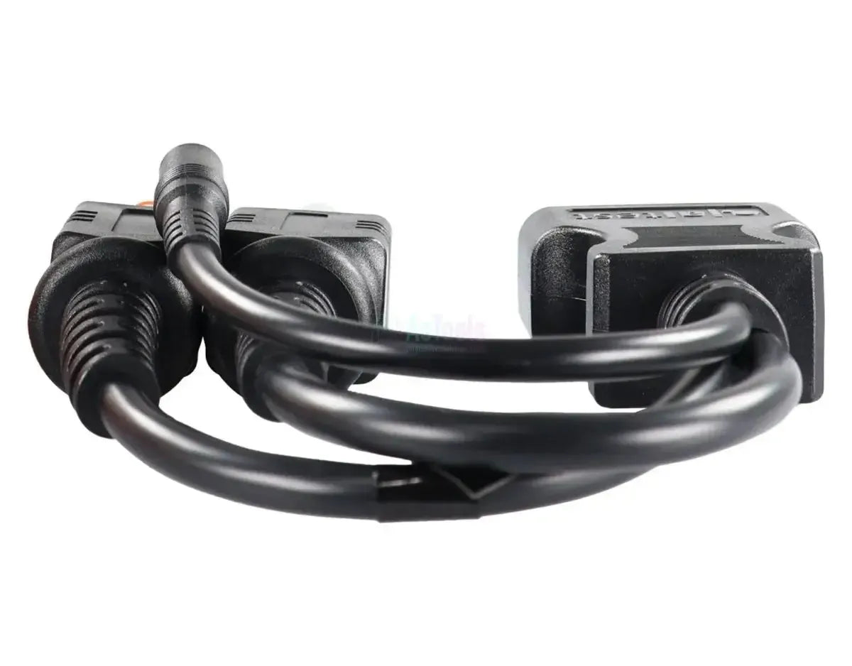 Jaltest (JDC216A9) | Câble adaptateur 3+3 broches J1939 - 16 broches OBD2 | Véhicule utilitaire et véhicule de travail