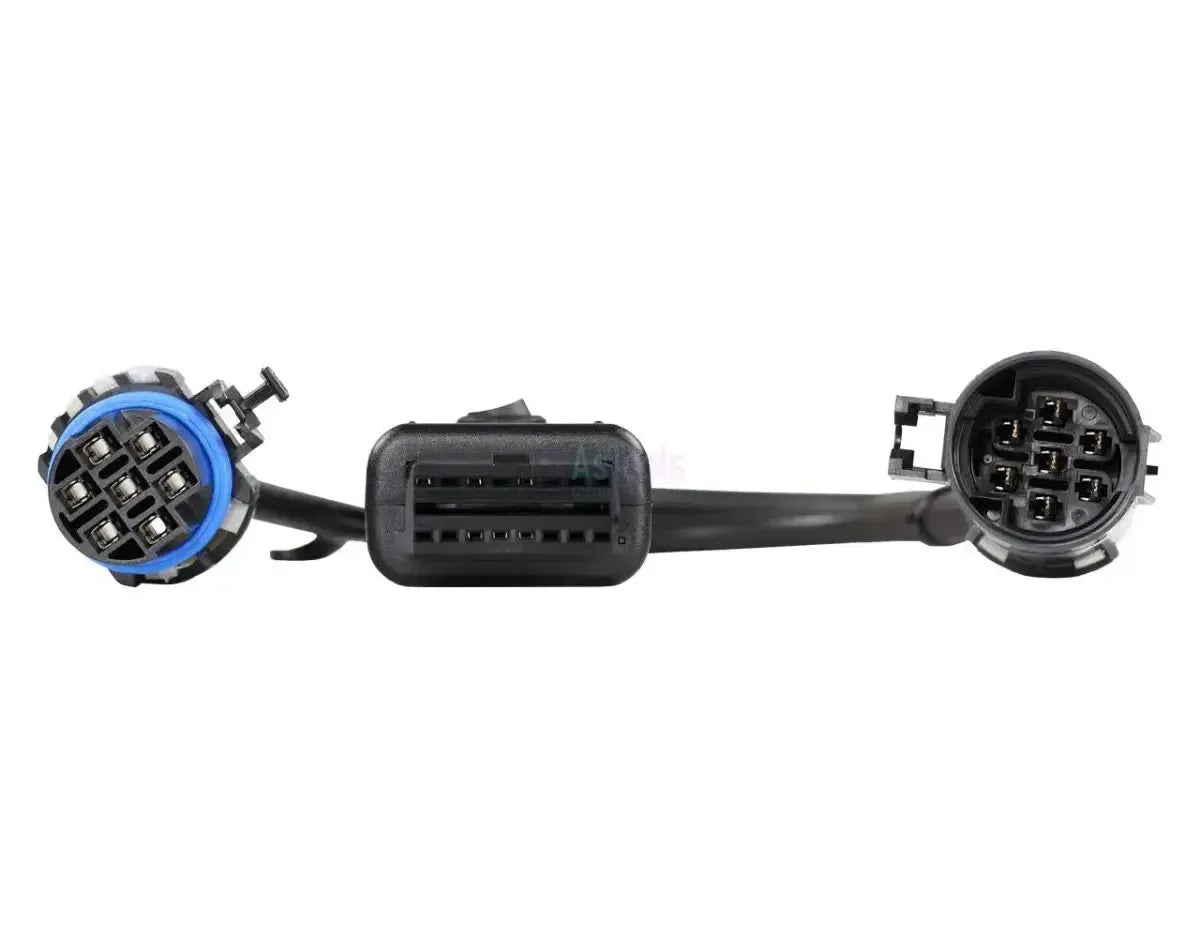 Jaltest (JDC539A) | Câble adaptateur Bobcat 6+6 broches OBD - 16 broches OBD2 | Moteur à combustion