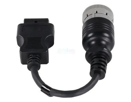 Jaltest (JDC505A) | CAT/Perkins 9 broches OBD - 16 broches OBD2 Câble adaptateur | Moteur à combustion
