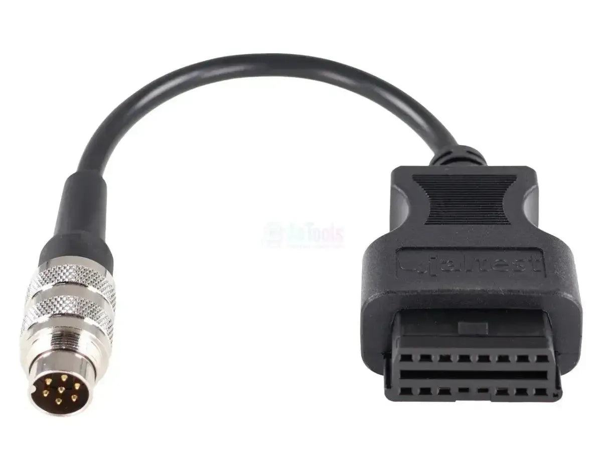 Jaltest (JDC529A) | Câble adaptateur Claas 7 broches OBD - 16 broches OBD2 | Véhicule agricole