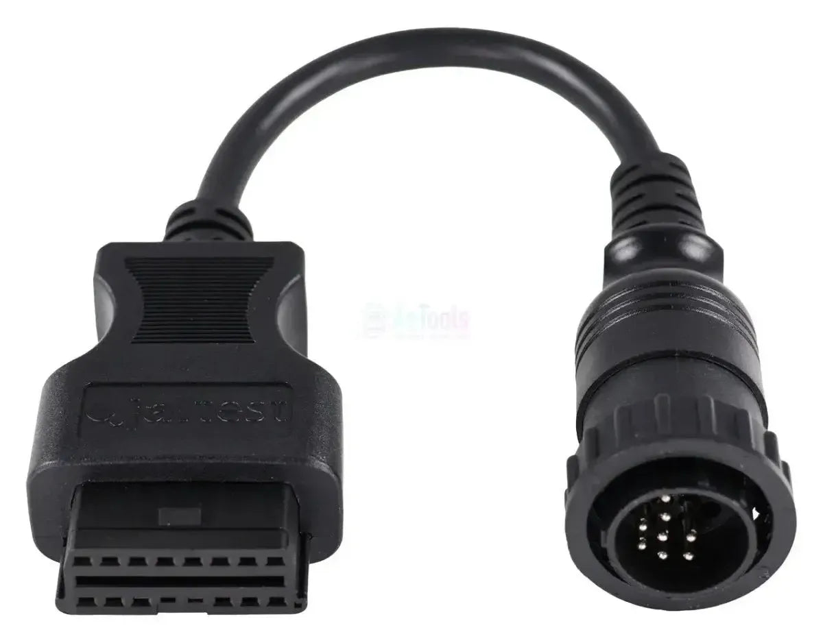 Jaltest (JDC525A) | Claas/Renault Câble adaptateur 14 broches OBD - 16 broches OBD2 | Véhicule agricole