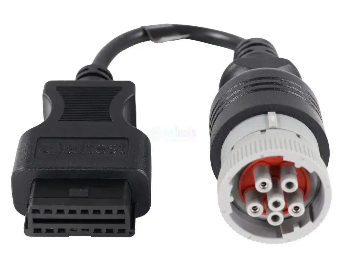 Jaltest (JDC629A) | Allemand 6 broches OBD – 16 broches OBD2 Câble adaptateur | Bateau à moteur