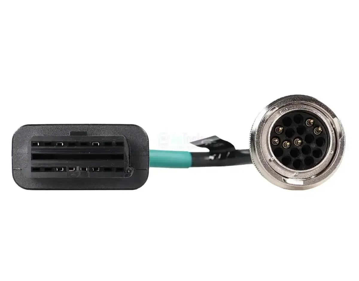 Jaltest (JDC570A) | Câble adaptateur Deutz 19 broches OBD - 16 broches OBD2 | Moteur à combustion