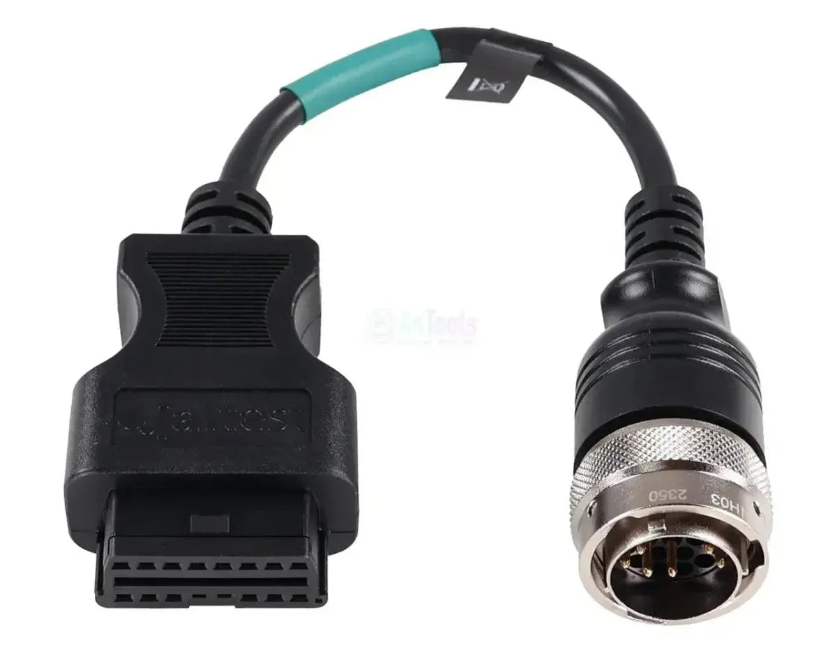 Jaltest (JDC570A) | Câble adaptateur Deutz 19 broches OBD - 16 broches OBD2 | Moteur à combustion