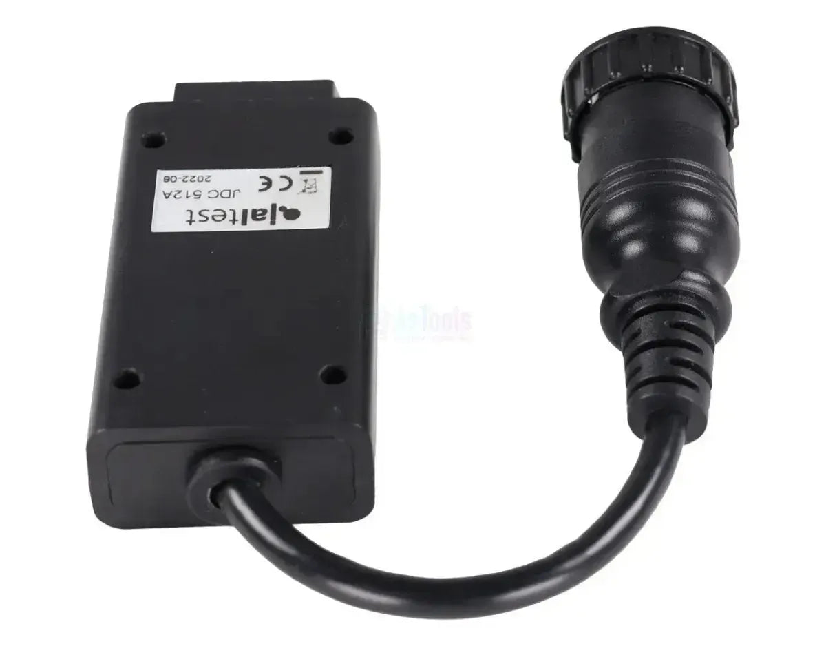Jaltest (JDC512A) | Câble adaptateur 14 broches OBD - 16 broches OBD2 Deutz-Fahr/Same/Lamborghini | Véhicule agricole