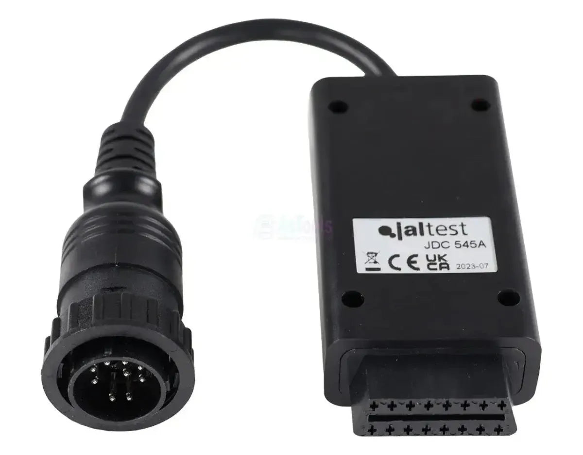 Jaltest (JDC545A) | Câble adaptateur Doosan 14 broches OBD - 16 broches OBD2 | Machine tout-terrain et de construction