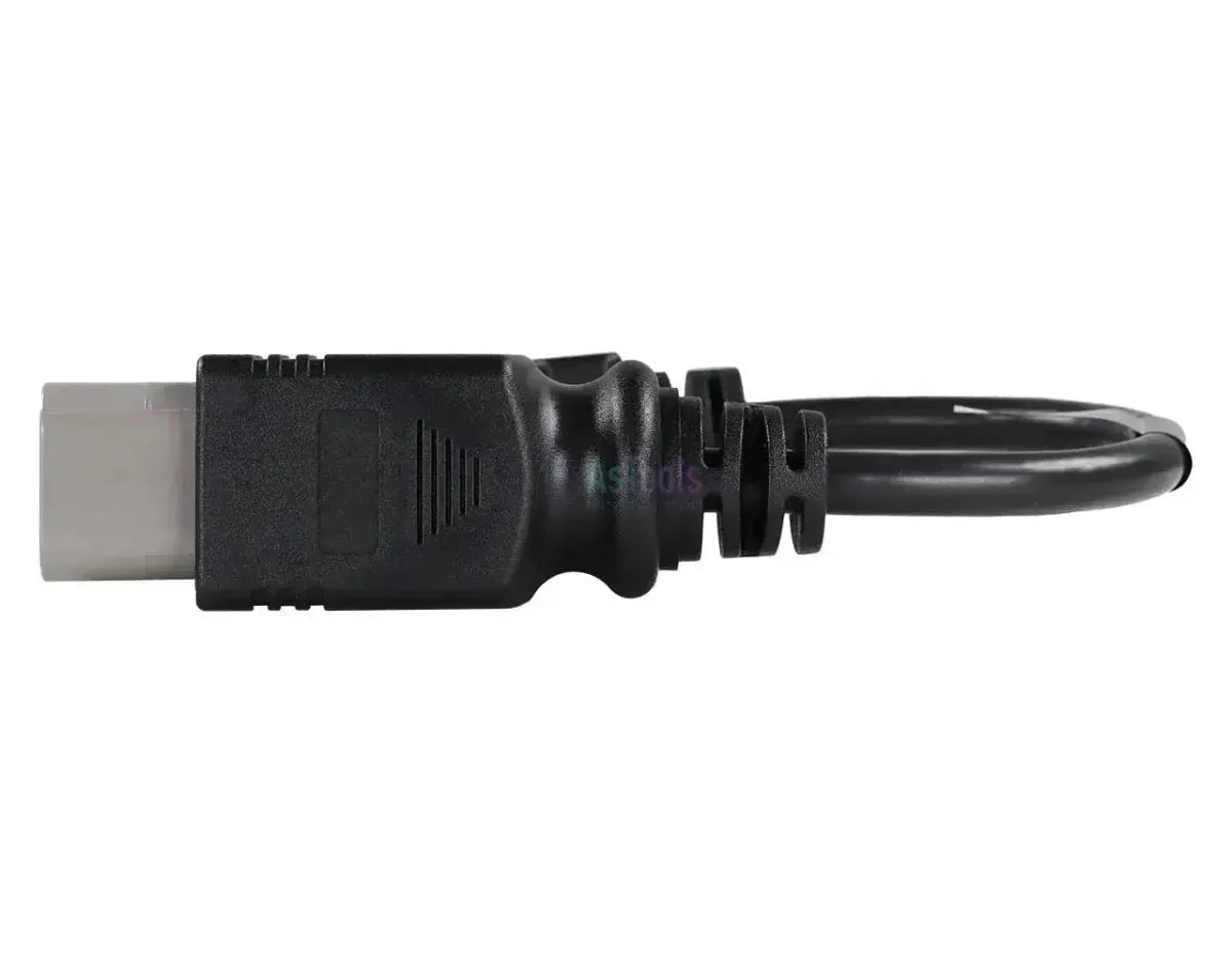 Jaltest (JDC547A) | Doosan DL03 6 broches OBD – 16 broches OBD2 Câble adaptateur | Moteur à combustion