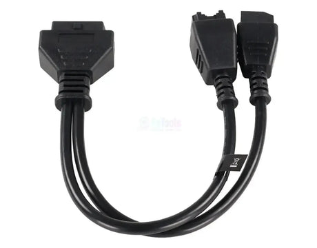 Jaltest (JDC406A) | FCA (SGW) 12+8 broches - 16 broches OBD2 Câble adaptateur | Voiture