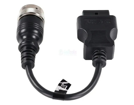 Jaltest (JDC526A) | FPT/Deutz Câble adaptateur 19 broches OBD - 16 broches OBD2 | Moteur à combustion