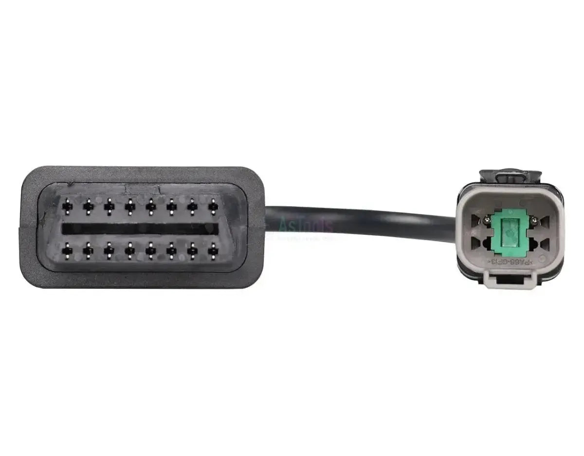 Jaltest (JDC556A) | Câble adaptateur Hyundai Robex 4 broches OBD – 16 broches OBD2 | Machine tout-terrain et de construction