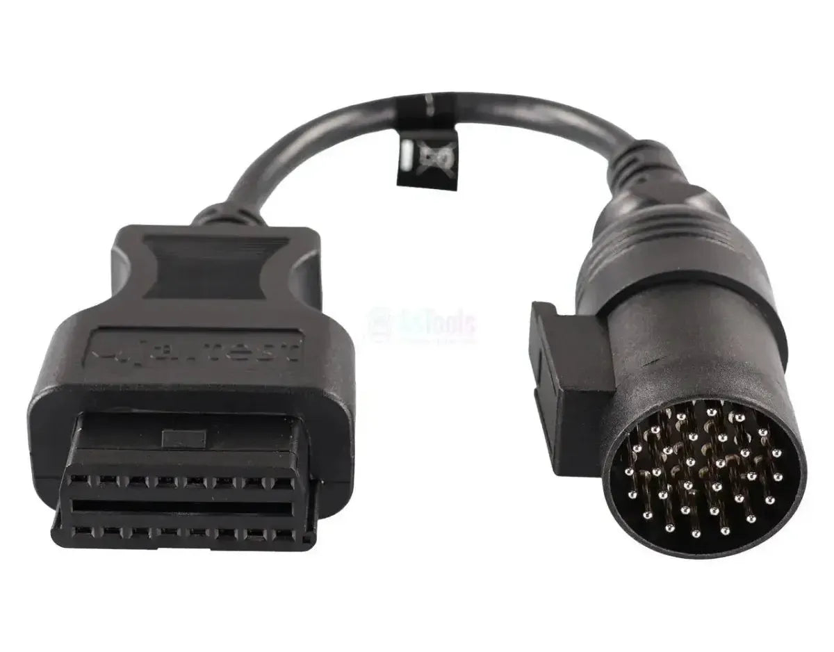 Jaltest (JDC206A) | Câble adaptateur Iveco 30 broches OBD1 – 16 broches OBD2 | Véhicule utilitaire et véhicule de travail