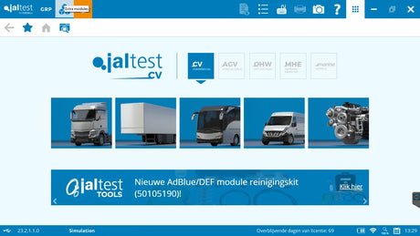 Jaltest Jaltest Bestelauto Uitleesapparaat
