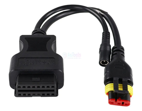 Jaltest Jaltest Carrier 3 Pins OBD - 16 Pins OBD2 Verloopkabel Koeltrailer