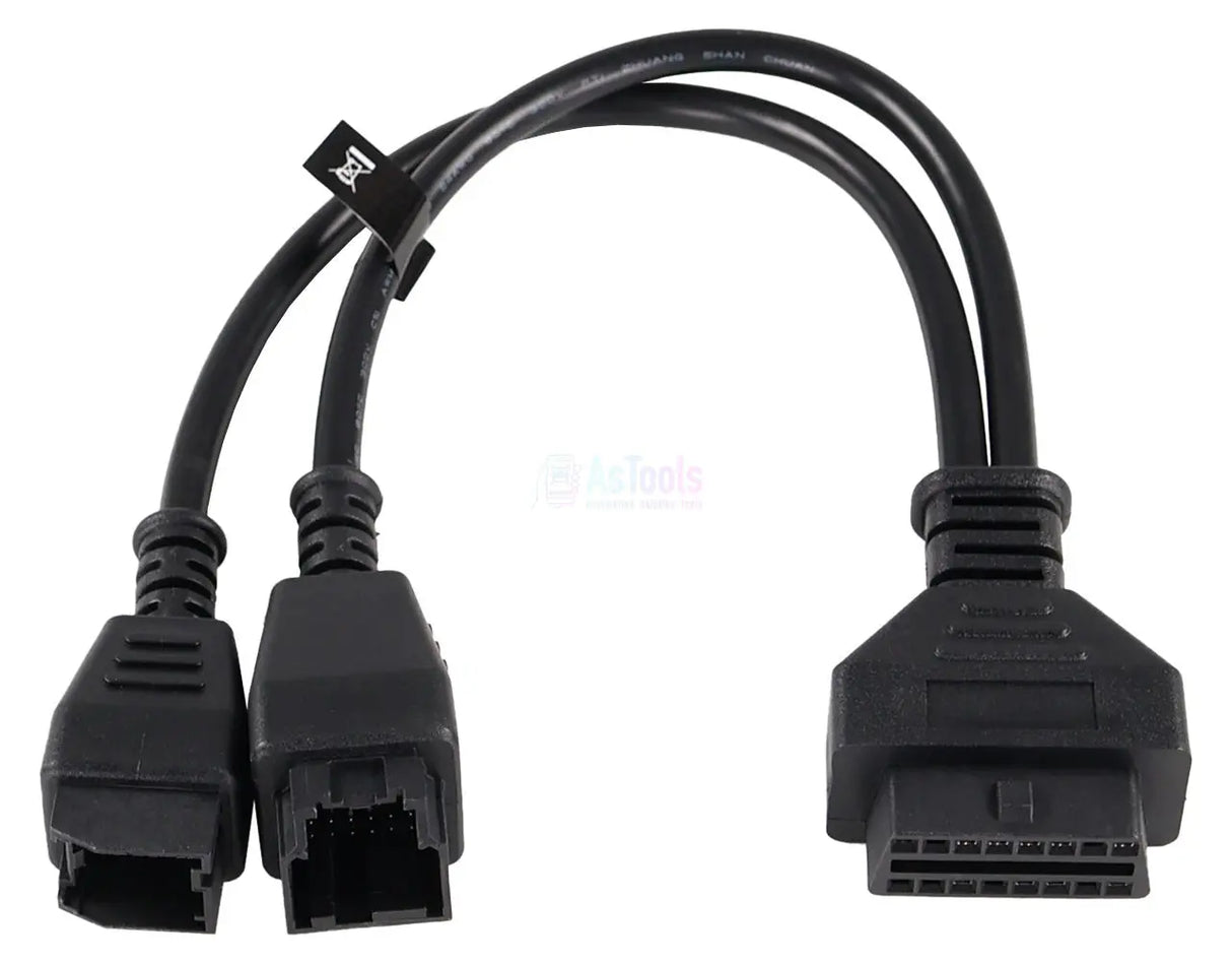 Jaltest Jaltest FCA Secure Gateway Module 12+8 Pins - 16 Pins OBD2 Verloopkabel