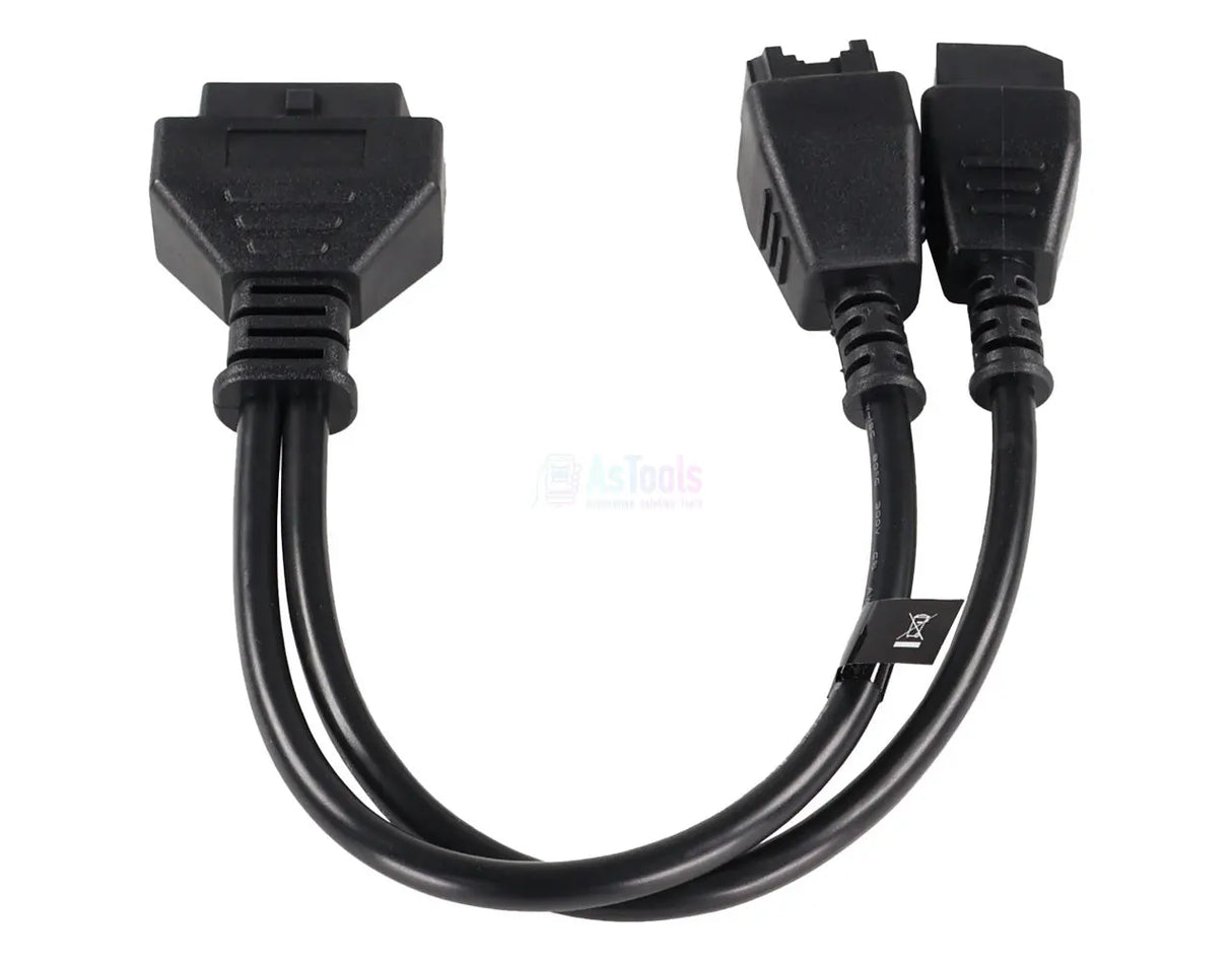 Jaltest Jaltest FCA Secure Gateway Module 12+8 Pins - 16 Pins OBD2 Verloopkabel