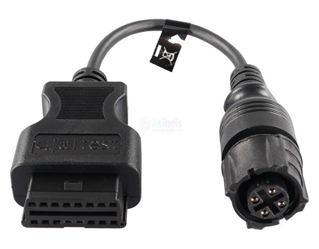 Jaltest Jaltest Haldex ABS Modular 4 Pins OBD - 16 Pins OBD2 Verloopkabel Trailer