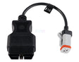 Jaltest Jaltest Knorr-Bremse 4 Pins EBS - 16 Pins OBD2 Verloopkabel Bedrijfsvoertuig