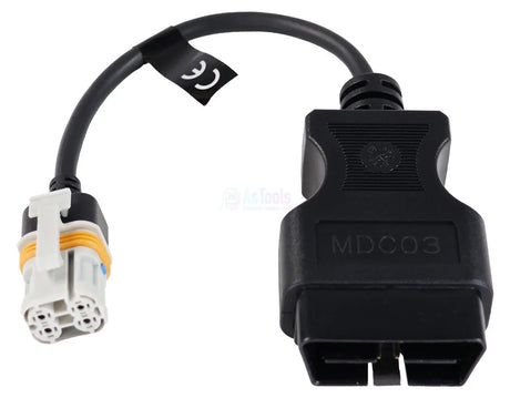 Jaltest Jaltest Knorr-Bremse 4 Pins EBS - 16 Pins OBD2 Verloopkabel Bedrijfsvoertuig