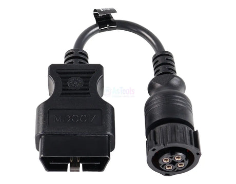 Jaltest Jaltest Knorr-Bremse/Wabco 4 Pins EBS - 16 Pins OBD2 Verloopkabel Bedrijfsvoertuig