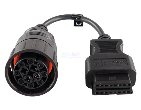 Jaltest Jaltest MAN 4 Pins OBD1 - 16 Pins OBD2 Verloopkabel Bedrijfs- en Werkvoertuig