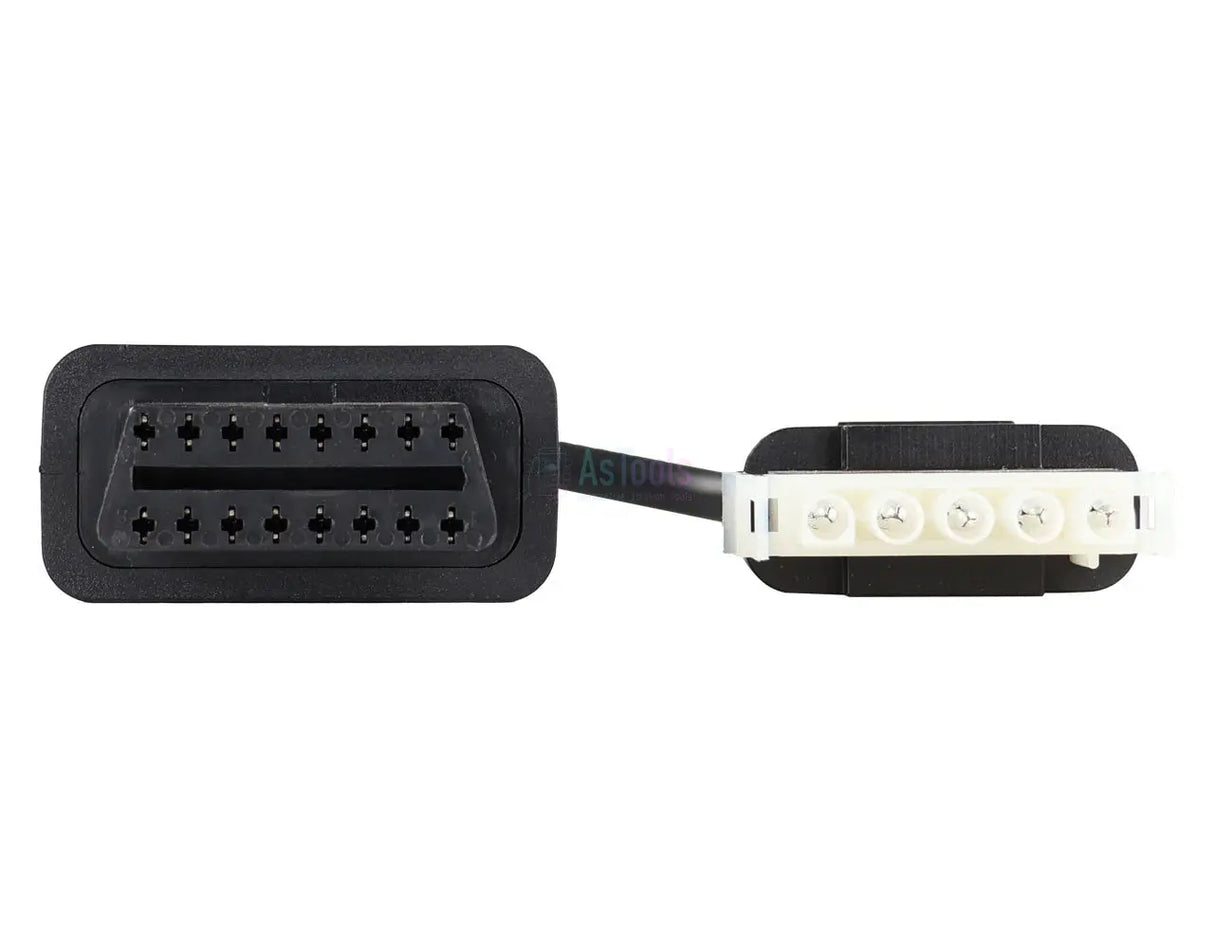 Jaltest Jaltest New Holland 5 Pins OBD - 16 Pins OBD2 Verloopkabel Landbouwvoertuig