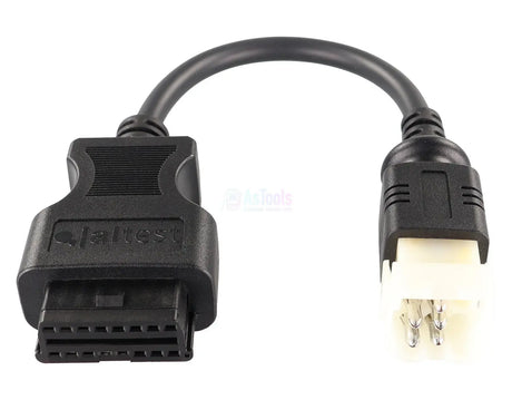 Jaltest Jaltest Volvo ECS 9 Pins OBD - 16 Pins OBD2 Verloopkabel Autobus
