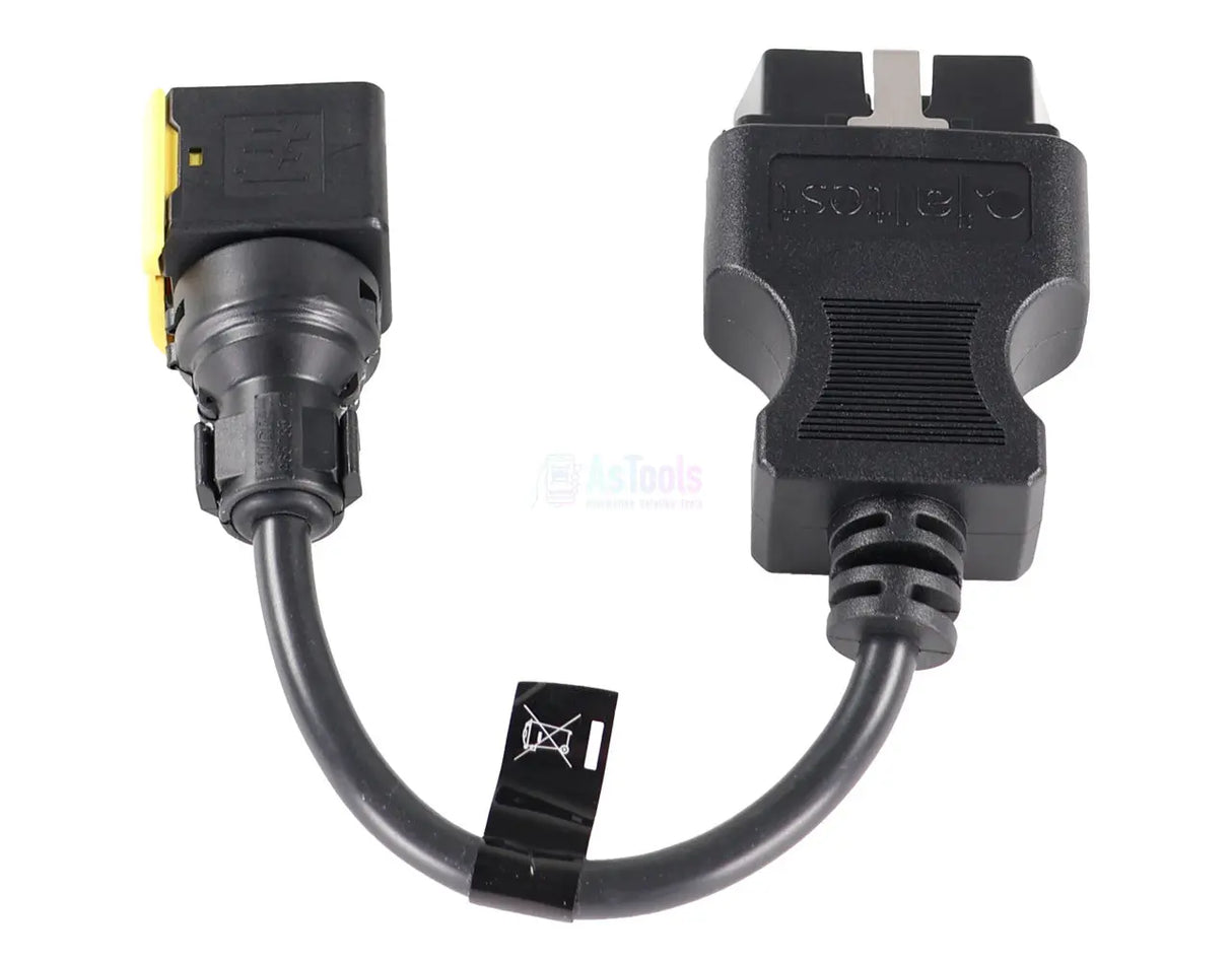 Jaltest Jaltest Wabco 4 Pins EBS - 16 Pins OBD2 Verloopkabel Bedrijfsvoertuig