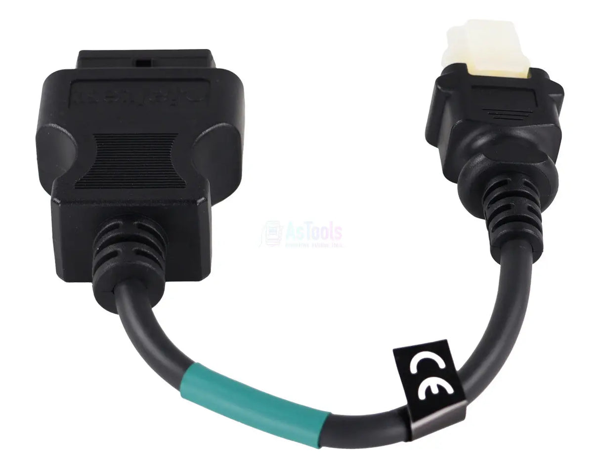 Jaltest Jaltest ZF Ergopower 6 Pins OBD - 16 Pins OBD2 Verloopkabel Werkvoertuig