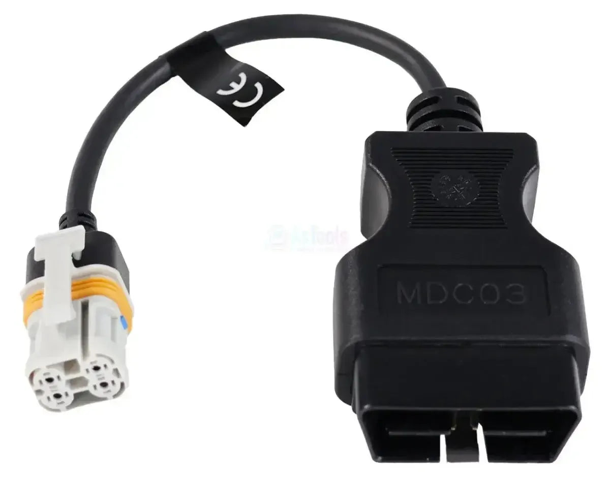 Jaltest (MDC03) | Knorr-Bremse 4 broches EBS - 16 broches OBD2 Câble adaptateur | Véhicule utilitaire