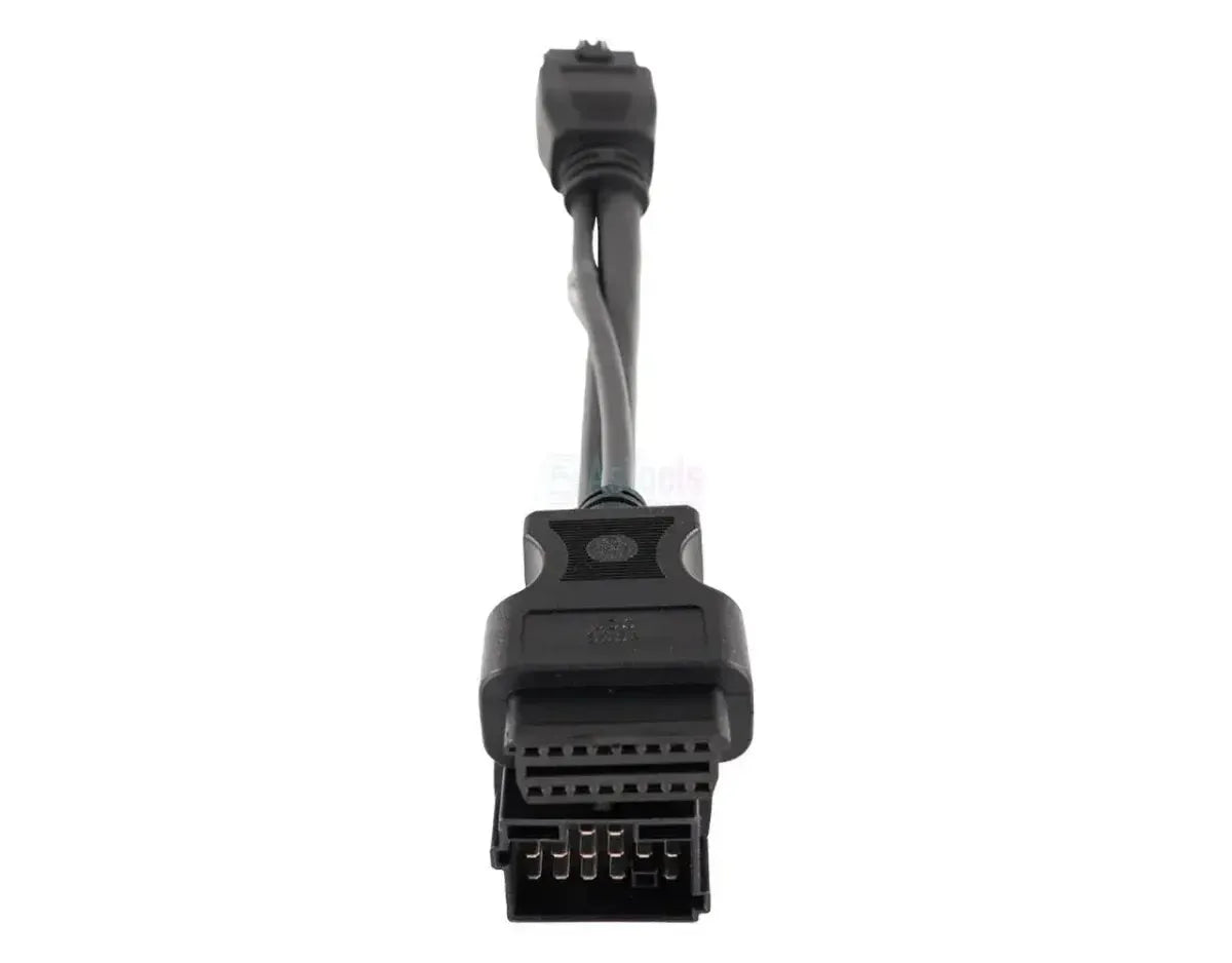 Jaltest (JDC305A) | Knorr-Bremse ABS 18+18 broches OBD - 16 broches OBD2 Câble adaptateur | Véhicule utilitaire