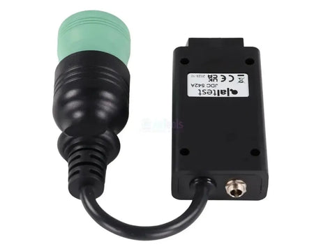 Jaltest (JDC542A) | Liebherr Câble adaptateur 9 broches OBD - 16 broches OBD2 | Moteur à combustion