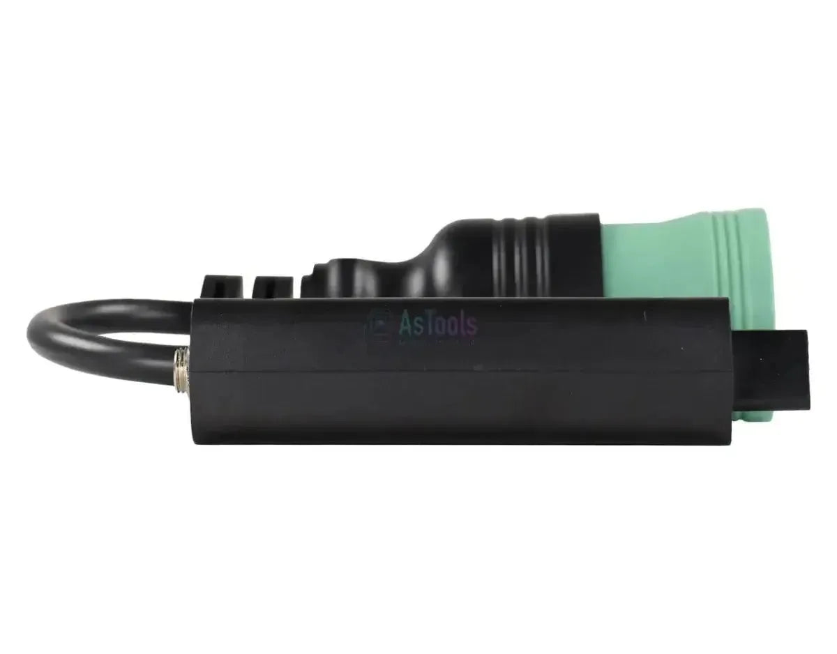 Jaltest (JDC542A) | Liebherr Câble adaptateur 9 broches OBD - 16 broches OBD2 | Moteur à combustion
