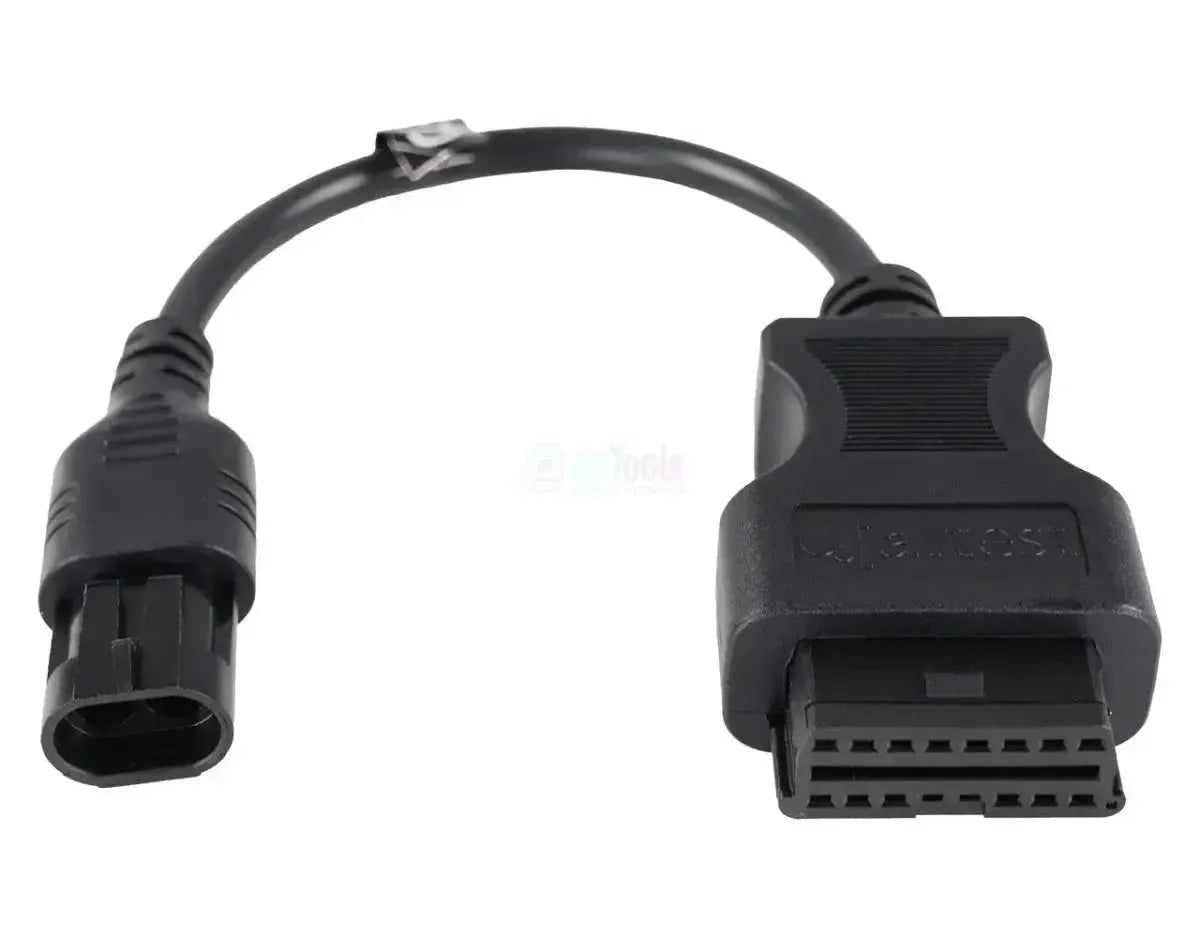 Jaltest (JDC614A) | Mercury 2 broches OBD – 16 broches OBD2 Câble adaptateur | Bateau à moteur