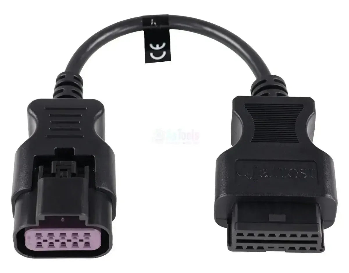 Jaltest (JDC617A) | Mercury (SmartCraft G3) ECU 10 broches – Câble adaptateur OBD2 16 broches | Bateau à moteur