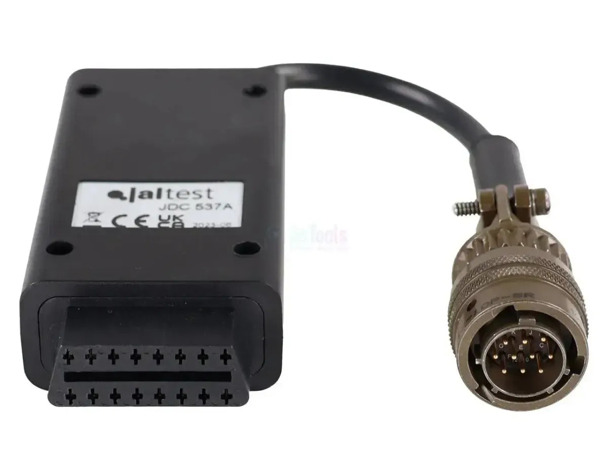 Jaltest (JDC537A) | Câble adaptateur MTU 10 broches OBD - 16 broches OBD2 | Moteur à combustion