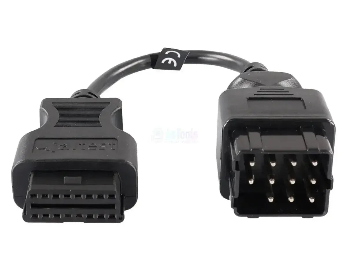 Jaltest (JDC205A) | Renault 11 broches OBD1 - 16 broches OBD2 Câble adaptateur | Camion