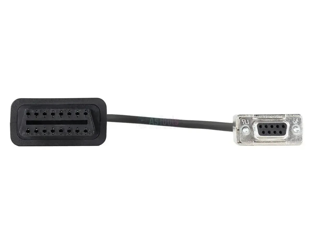 Jaltest (JDC531A) | Scania 9 broches RS232 – 16 broches OBD2 Câble adaptateur | Moteur à combustion