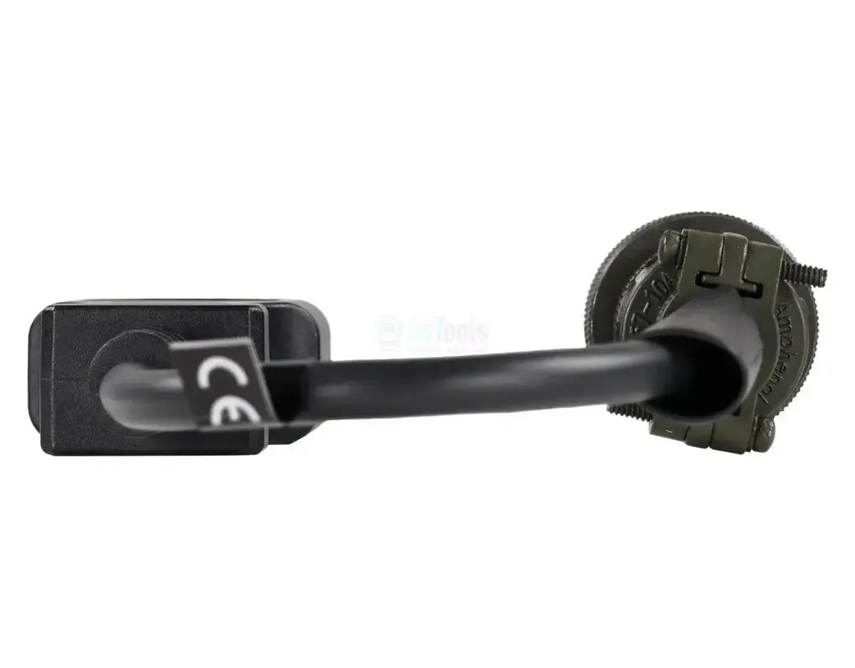 Jaltest (JDC502A) | Câble adaptateur Steyr 6 broches OBD – 16 broches OBD2 | Moteur à combustion