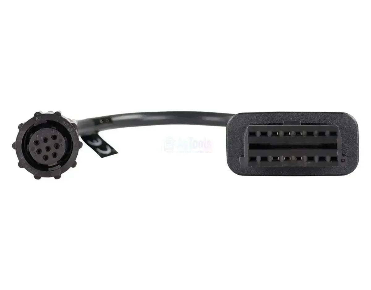Jaltest (JDC517A) | Câble adaptateur Valtra 8 broches OBD - 16 broches OBD2 | Véhicule agricole