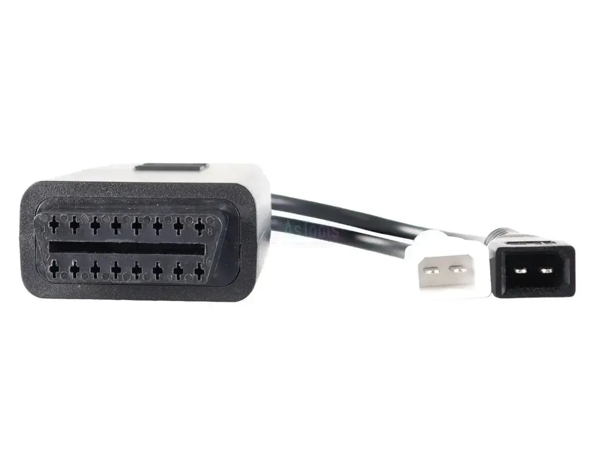 Jaltest (JDC402A) | Volkswagen 2+2 broches OBD1 - 16 broches OBD2 Câble adaptateur | Fourgonnette